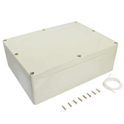 Crazy Clearance LeMotech Waterproof Dustproof IP65 ABS Plastic Junction Box Universal Electric Project Enclosure Pale Gray 12.6 x 9.45 x 4.33 inch (320 x 240 x 110 mm) Crazy Clearance LeMotech Waterproof Dustproof IP65 ABS Plastic Junction Box Universal Electric Project Enclosure Pale Gray 12.6 x 9.45 x 4.33 inch (320 x 240 x 110 mm)