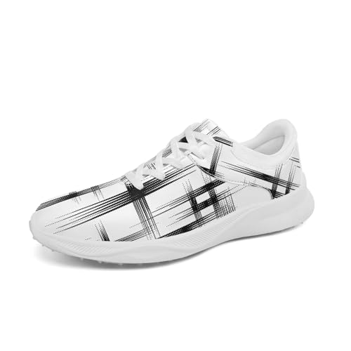 Graffiti Golf Shoes Fixed Nailless Sole Waterproof Sports Sneakers Lightweight No-Slip Walking Shoes for Men Women