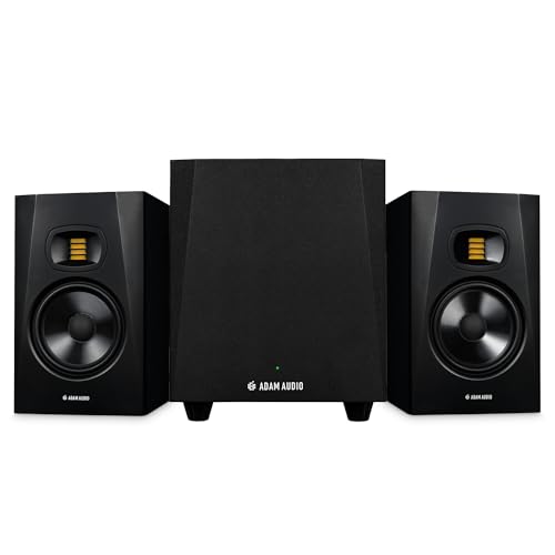 ADAM Audio T7V Studio Monitor Pair and T10S Subwoofer