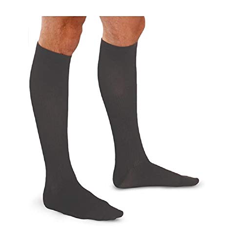 Preven-t Men's Cotton Varicose Control Socks, Moderate Compression 19-21mm/Hg
