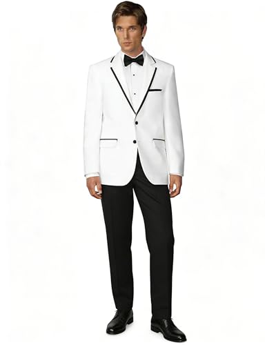 Veste de costume à deux boutons pour uniforme professionnel homme