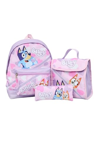 Sac à dos Bluey 3 pièces pour organiser la rentrée scolaire des filles