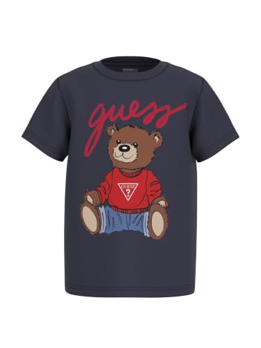 Camiseta de manga corta Guess unisex ideal para looks urbanos diarios cómodos