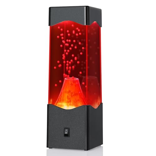 Volcano Night Light for Kids Adults,Fun Kids Gifts for Birthday Christmas,Unique Home Bedroom Bed Desk Decor Mood Light,Volcanic Science Kit Educate Autistic Toys,Bedside Table lamp for Son Grandson