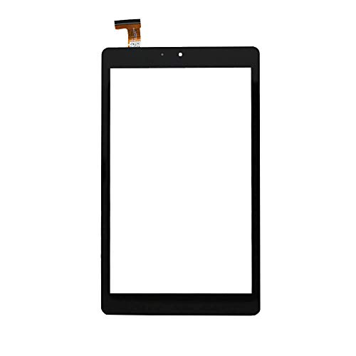 GR Touch Screen Digitizer with Frame for Nextbook Ares 8A, NX16A8116A, NX16A8116K, NX16A8116S, 8 inch Tablet Touch Screen Digitizer 40pin, (Does NOT Work for Models. NXA8QC116B, NXA8QC116R), Black