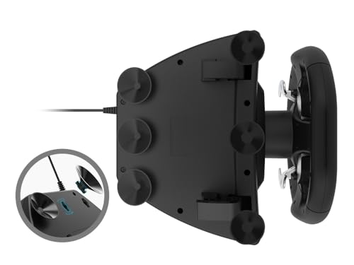 Image of Nitho Drive Pro ONE Competition - Gaming Racing Wheel with Separate Shifter and Floor Pedals, 270 Degree Zero Dead Zone Steering Wheel for Racing Simulator on Windows PC Only