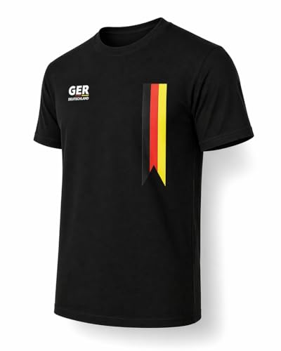 Maillot Allemagne Coupe du Monde 2026 - pour Homme & Femme - pour Le Championnat du Monde de Football - Article de Supporter Germany, Noir, XL