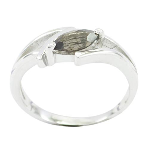 Bague en argent sterling 925 de style marquise par House of Rings pour un éclat intemporel