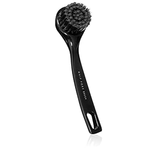 VESS Whip Pore Face Cleansing Brush Kit | Ergonomic Handle With Hanging Loop, Round & Soft Bristles & Compact Design
