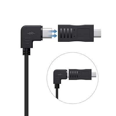 USB C Dash Cam Cable for Rove R2-4K, 11.5 ft Power Cord for REDTIGER Car Dashboard Camera, with Mini USB Adapter