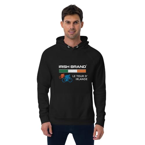 Le Tour d'Irlande Unisex eco Raglan Hoodie contre le froid et l'inconfort