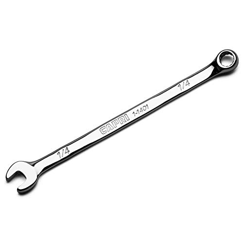 Capri Tools 1/4-Inch Combination Wrench, 12 Point, Sae, Chrome (1-1401) #TOP7