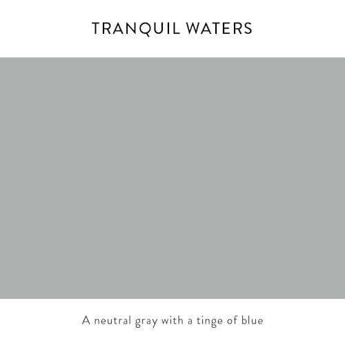 Magnolia Home by Joanna Gaines Classic Interior Wall, Ceiling, Trim Paint and Primer, Satin Finish, 1 Gallon - TRANQUIL WATERS - Thumbnail 5