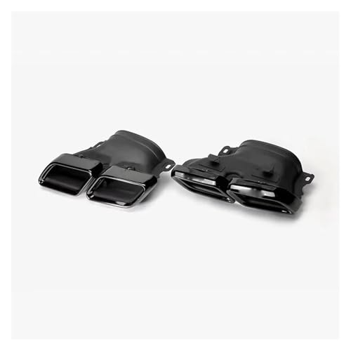 Embout pot d'échappement Mercedes Benz C63 W205 C200 C300 silencieux voiture inox Black A2