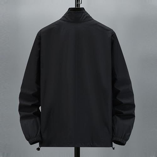 Men's Big and Tall Sun Protection Jackets Lightweight Beach Zip Up Sports Coats Outwear Long Sleeve Comfy Jackets3
