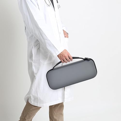 Image of ALKOO Stethoscope Case for 3M Littmann Classic III /Cardiology IV, Grey | for MDF Acoustica Stethoscopes, for Nurses, Doctors, Nursing School Essentials, Students, Clinic, EMS, Travel, Hard Bag Only