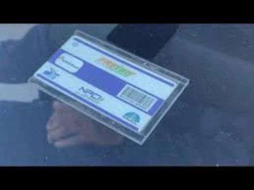 Fasttag Card Holder, Universal Car Windshield Card Holder