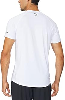 BALEAF Men's Workout Running Shirts Short Sleeve Athletic T-Shirt Quick Dry