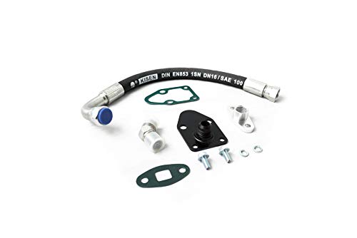 Gxp Upgraded Heavy Duty Turbocharger Drain Line Kit Compatible With 1992-2000 Chevy/Gmc Gm 6.5 Turbo Diesel 6.5L #TOP1
