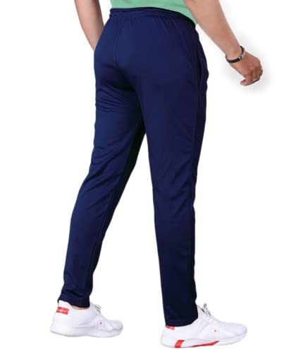 Image of MYSTIFY Mens Tapered Workout Running Pants, Jogger Training Sweatpants Slim Fit with Zip Pockets