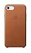 Apple iPhone 8 / 7 Leather Case - Saddle Brown