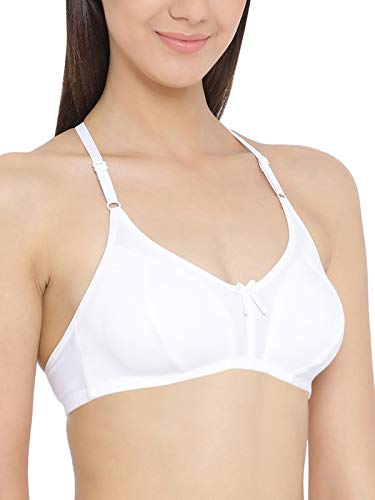 Image of Clovia Women's Cotton Non-Padded Non-Wired Racerback Bra