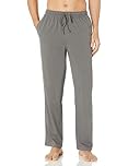 Amazon Essentials Men's Cotton Knit Pajama Pant, Grey, XX-Large