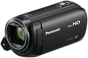 Panasonic HC-V380EB-K Full-HD Handheld Video Camera with 50x Optical Zoom - Black