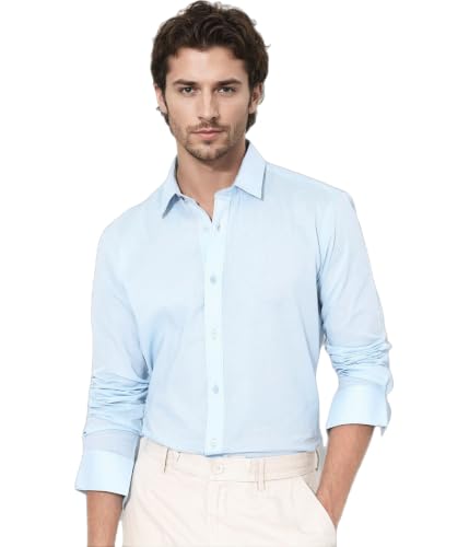 Image of Rare Rabbit Regular fit Plain Shirt