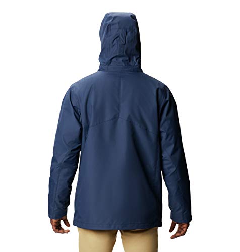 Columbia Jaqueta masculina Bugaboo II de lã intercâmbio, azul marinho, 5X grande