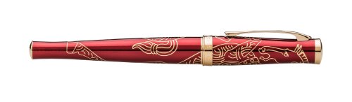 Cross Year Of The Horse Rolling Ball Pen - Red Lacquer #TOP3