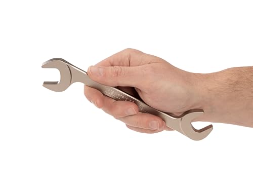 TEKTON 19 mm Angle Head Open End Wrench | WAE84219 | Made in USA by TEKTON - Used condition - Image 6