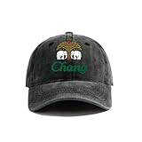 2025 Chang Beer Gorra de béisbol Gorra desgastada para Hombres Estilo Retro al Aire Libre al Aire Libre Ajustable de Verano Chang Beer Bebida tailandesa y Sombrero versátil
