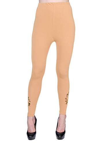 Image of Plus Size Printed Ankle Length Leggings for Women