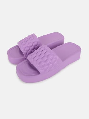 Image of ORTHO JOY EVA Sliders For Women || Waterproof & Everyday Flip Flops for Ladies || Slippers with Cushion Foot Bed || Anti-slip sole || Sweat free || Super flexible