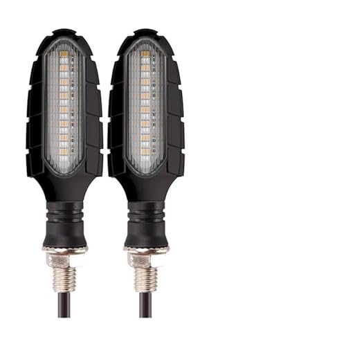 Clignotant de moto double face LED étanche pour feu de circulation diurne