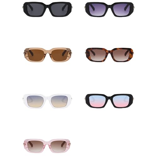 Frame Sunglasses Color Polygon Glasses Street Shot Sunscreen Sunglasses2