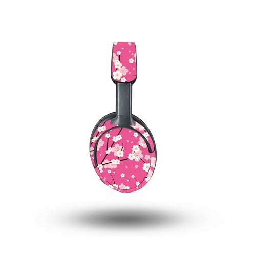Image of MightySkins Skin Compatible with Bose QuietComfort Ultra - Sakura Pink | Protective, Durable, and Unique Vinyl Decal wrap Cover | Easy to Apply, Remove, and Change Styles