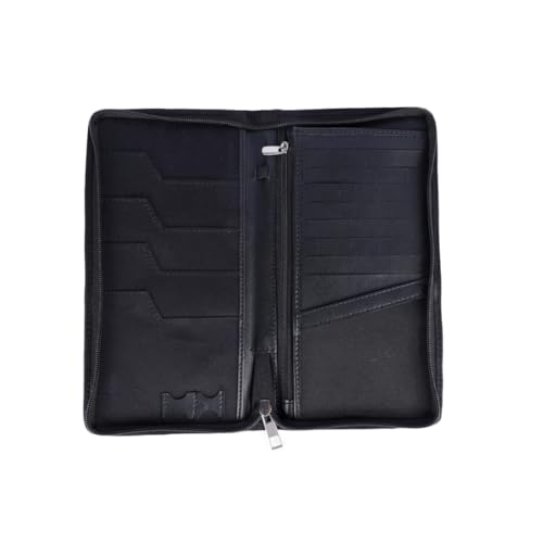HAMELIN Unisex Passport Holder with RFID Blocking Technology | Vegan Leather Passport Cover,Travel Document Organiser | Passport Wallet with 4 Passport Slots,8 Card Holder Slots | Lilac Flutter 6 314mQ9KRmSL