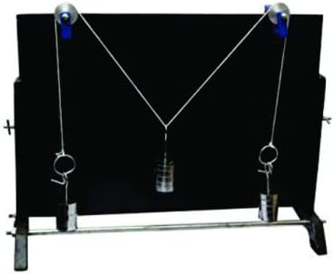 AjantaExports Parallelogram Of Forces Apparatus with Wooden Stand