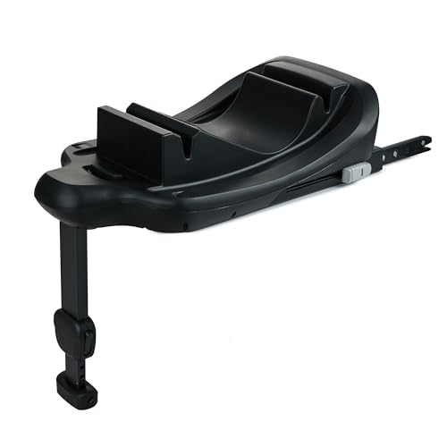 Kinderkraf MINK FX 2, Base para silla de coche MINK PRO 2, Instalación ISOFIX rápida con pata de apoyo ajustable, Sistema Quick Release, Indicadores de montaje, Segura y práctica, Negro