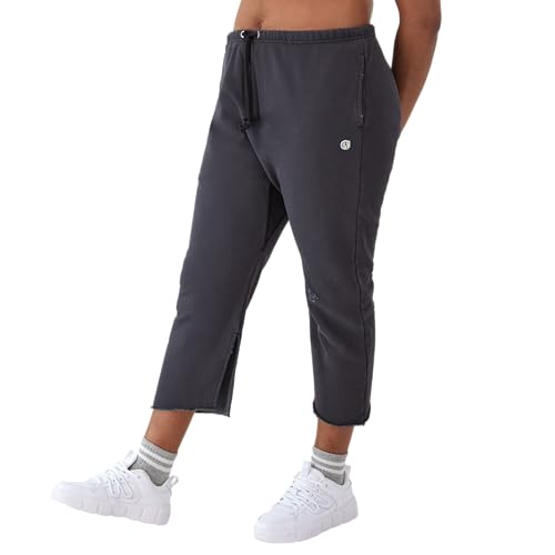 Pantalon Champion Reverse Weave femme délavé avec logo C distinctif