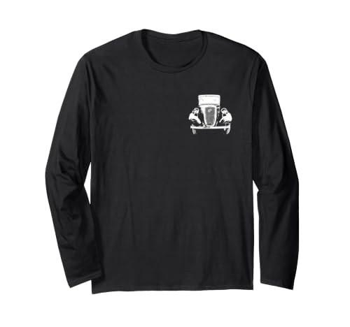 Image of Austin Seven Vintage 1930s British Classic car Long Sleeve T-Shirt