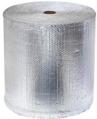 Double Bubble Reflective Insulation (250 sq ft roll | 24-inch X 125-feet) Vapor Barrier Bubble Insulation for Metal Building, Pole Barn, Basement, Crawlspace & More by RadiantGUARD