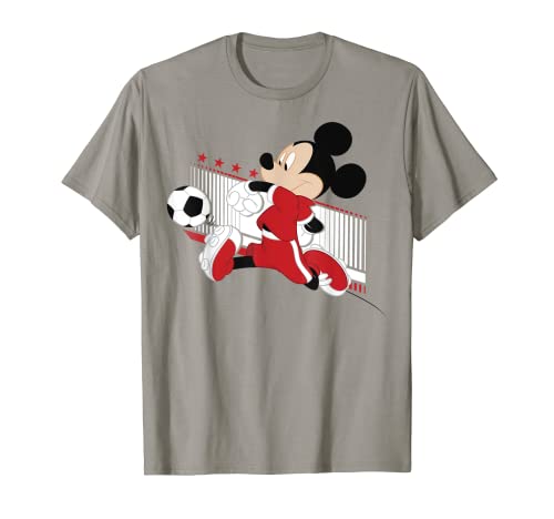 Disney Mickey Mouse Swiss Soccer Uniform Portrait Camiseta