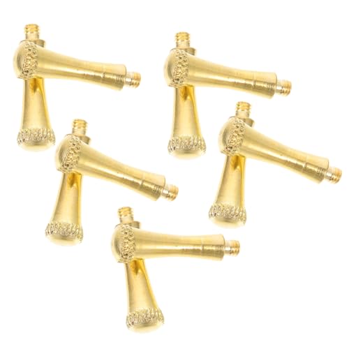 DOITOOL 10 Pièces Ongle de queue de ciseaux accessoire de ciseaux pour animaux de compagnie de coiffure ongles décoration accessoires ornement d'e de dédié