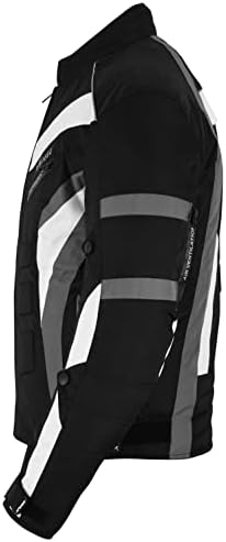 PROFIRST Motorbike Men’s Riding Jacket Motorcycle Jacket for Men Waterproof Jacket CE Armored Protection