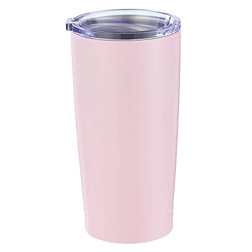 Christian Art Gifts Stainless Steel Double-Wall Vacuum Insulated Travel Mug Tumbler With Lid For Women: Trust In The Lord - Proverbs 3:5 Inspirational Bible Verse, Hot & Cold Beverages, Pink, 18 Oz. #TOP1