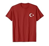 Turkey Flag T-Shirt Cool Pocket Turkish Turkiye Flags Tee