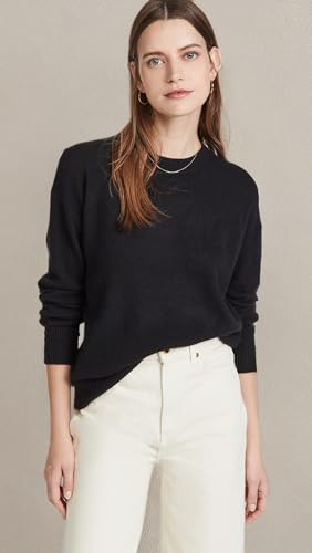 Image of Theory Women's Long Sleeve Cashmere Pullover Sweater